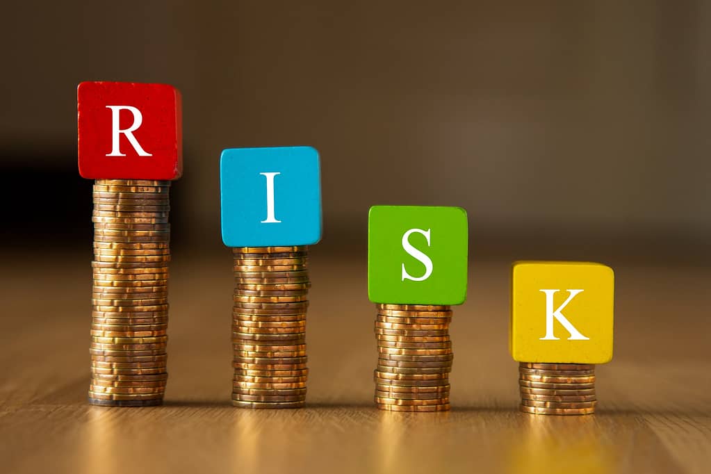 Financial RISK wording on block Investment Strategies